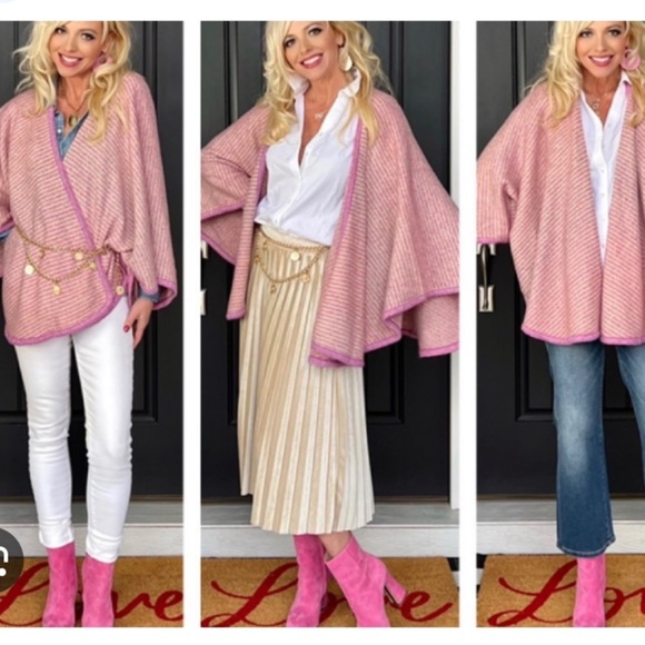 CAbi Sweaters - CAbi Harper cape wrap poncho 4272